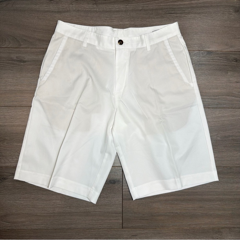ADIDAS Men's White Classic Golf Shorts-BRAND NEW
